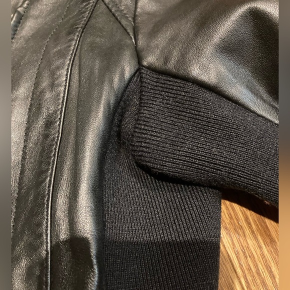 NEW Mackage black leather jacket, size XS - Picture 11 of 16